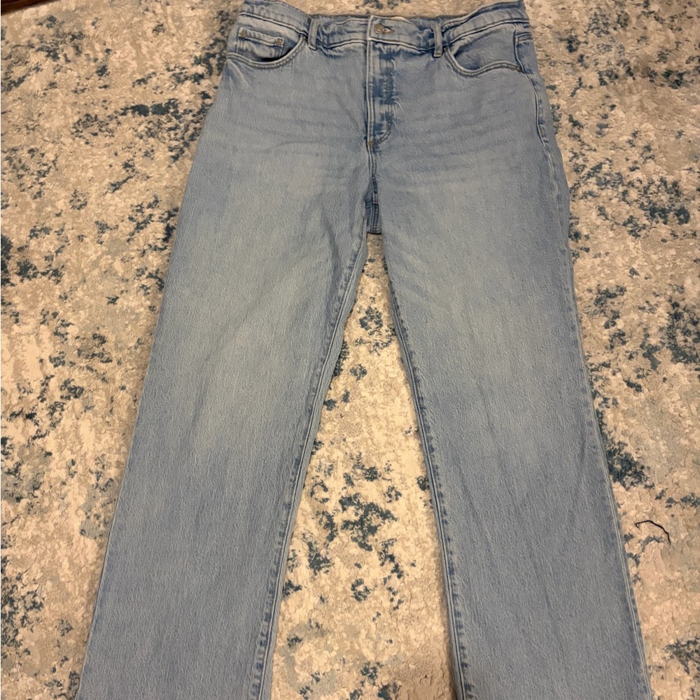LOFT Relaxed  Straight Leg Jeans